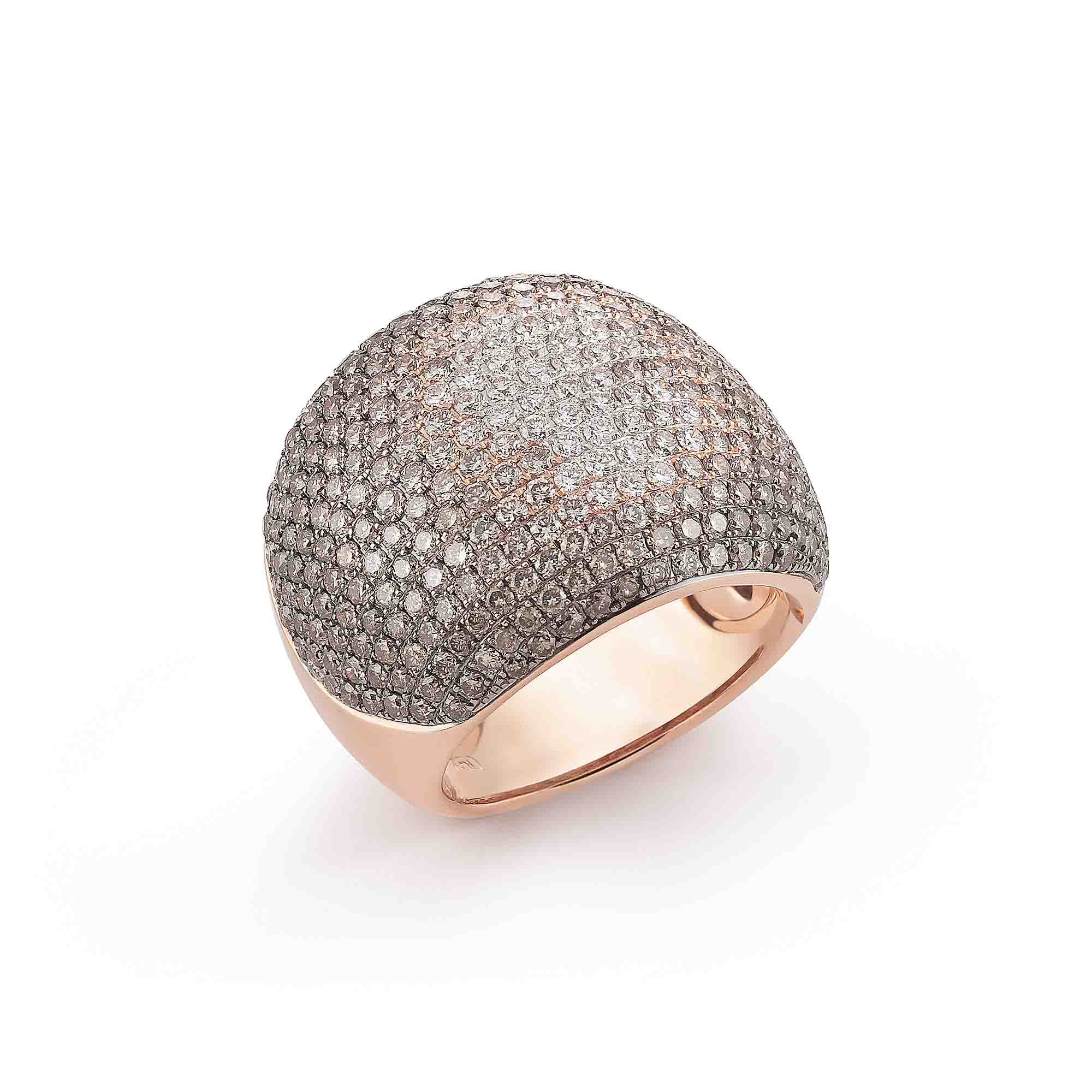 Al Coro Dolce Vita Ring (NR4511BD) aus Rotgold mit Diamant