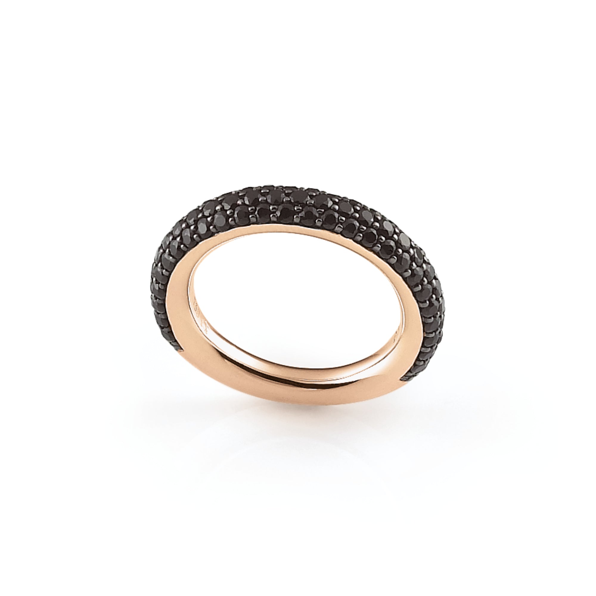 Al Coro Dolce Vita Ring (R6653BR) aus Roségold mit Saphir
