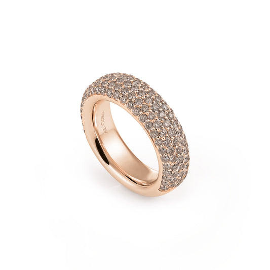 Dolce Vita Ring, Roségold • Diamant von Al Coro (R6742BR)