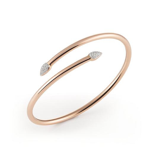 Al Coro Goccia Armreif (NB227WR) aus Roségold mit Diamant