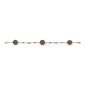 Al Coro La Piazza Armband (NB1480R) aus Roségold mit Diamant und Saphir