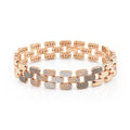 Al Coro La Piazza Armband (NB1992BWR) aus Bicolor-Gold mit Diamant