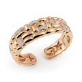Al Coro La Piazza Armreif (NB9258R) aus Roségold mit Diamant