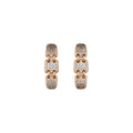 Al Coro La Piazza Ohrringe (NE2913BD) aus Roségold mit Diamant