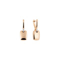 Al Coro La Piazza Ohrringe (NE3043R) aus Roségold mit Diamant