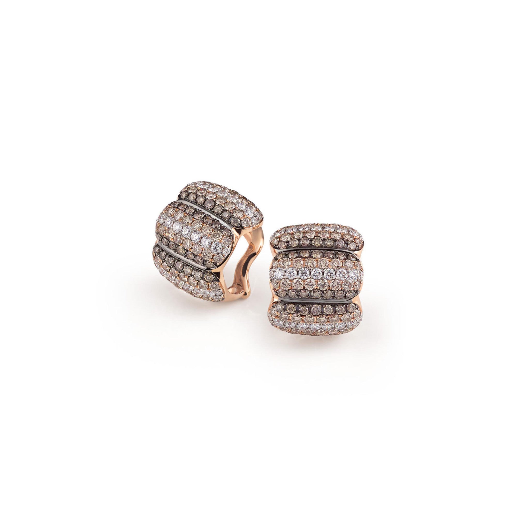Al Coro La Piazza Ohrringe (NE4891BWR) aus Roségold mit Diamant