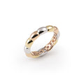 Al Coro La Piazza Ring (NR303WGR) aus Tricolor-Gold