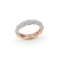 Al Coro La Piazza Ring (NR559WR) aus Roségold mit Diamant