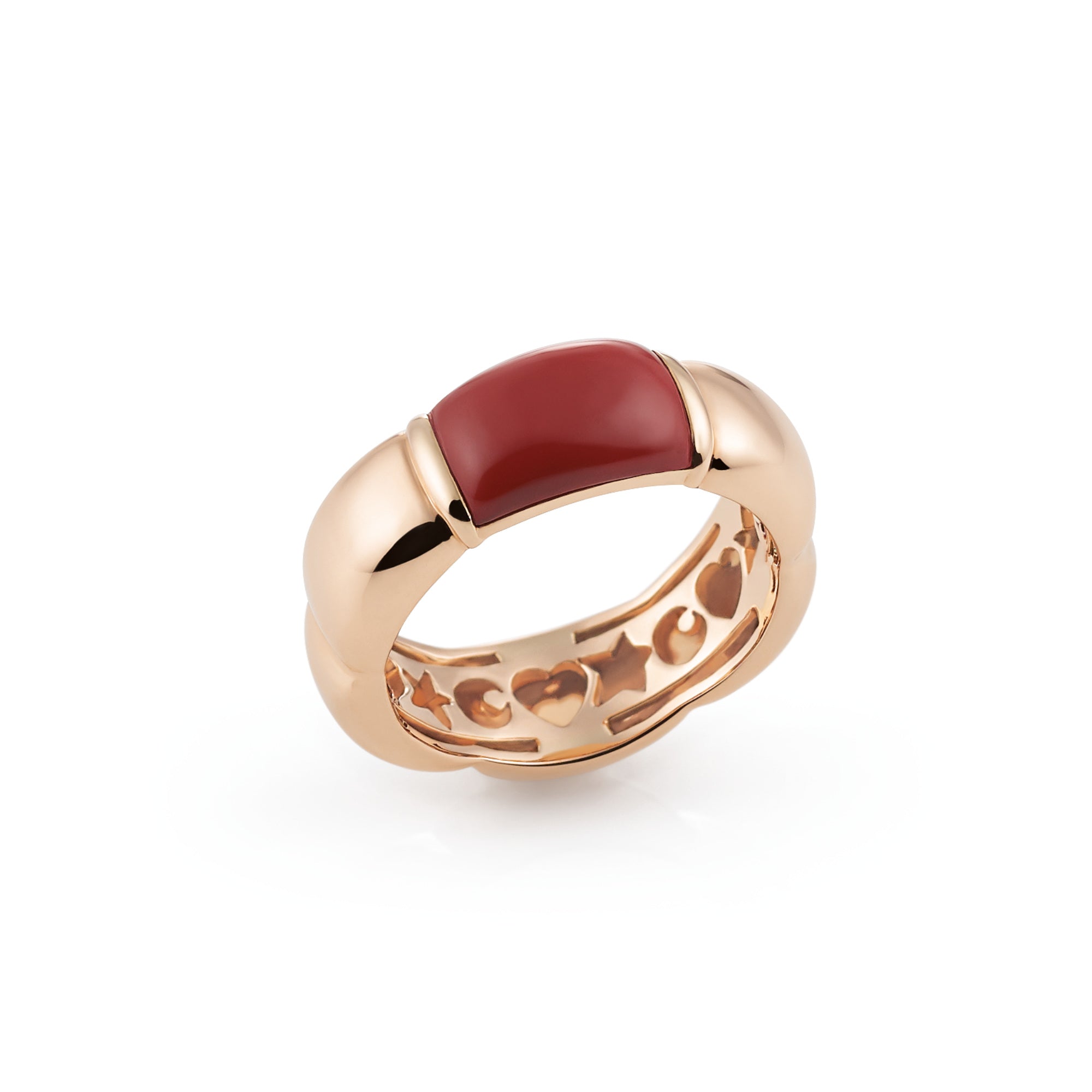 Al Coro La Piazza Ring (NR580COR) aus Roségold