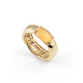 Al Coro La Piazza Ring (NR581CG) aus Gelbgold mit Citrin