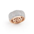 Al Coro La Piazza Ring (NR887R) aus Roségold mit Diamant