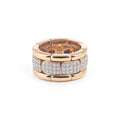 Al Coro La Piazza Ring (NRF621WR) aus Roségold mit Diamant