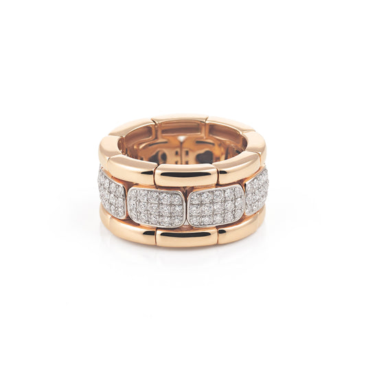 La Piazza Ring, Roségold • Diamant von Al Coro (NRF621WR)