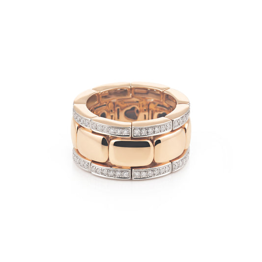 La Piazza Ring, Roségold • Diamant von Al Coro (NRF624WR)