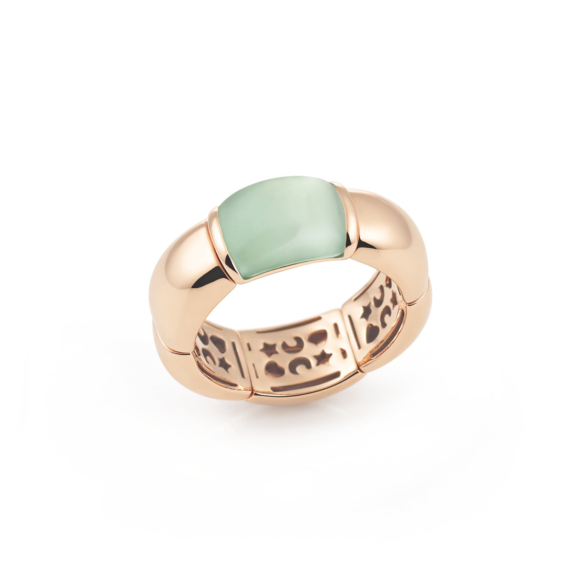 Al Coro La Piazza Ring (NRF759PR) aus Roségold