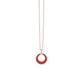 Al Coro Mezzaluna Anhänger (NP1496COR) aus Bicolor-Gold mit Diamant