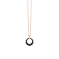 Al Coro Mezzaluna Anhänger (NP1901FER) aus Bicolor-Gold mit Diamant