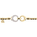 Al Coro Mezzaluna Attrae Armband - BA24G18_BA15WY_BA18Y_BA10WY_ACY (ACY) aus Gelbgold mit Diamant