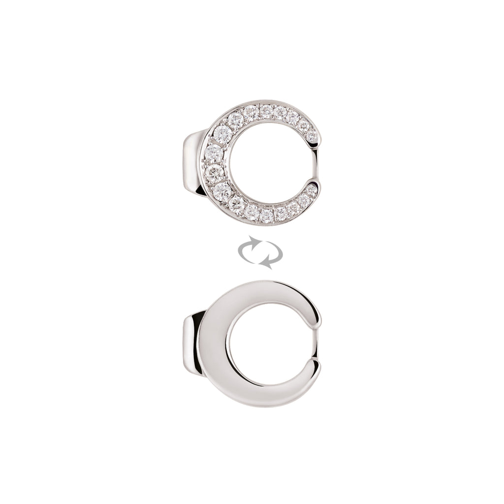 Al Coro Mezzaluna Attrae Armband - BACBPW18_BA15WW_BA18BSB_BA10BSB+ACW (ACW) aus Weißgold mit Diamant und Saphir