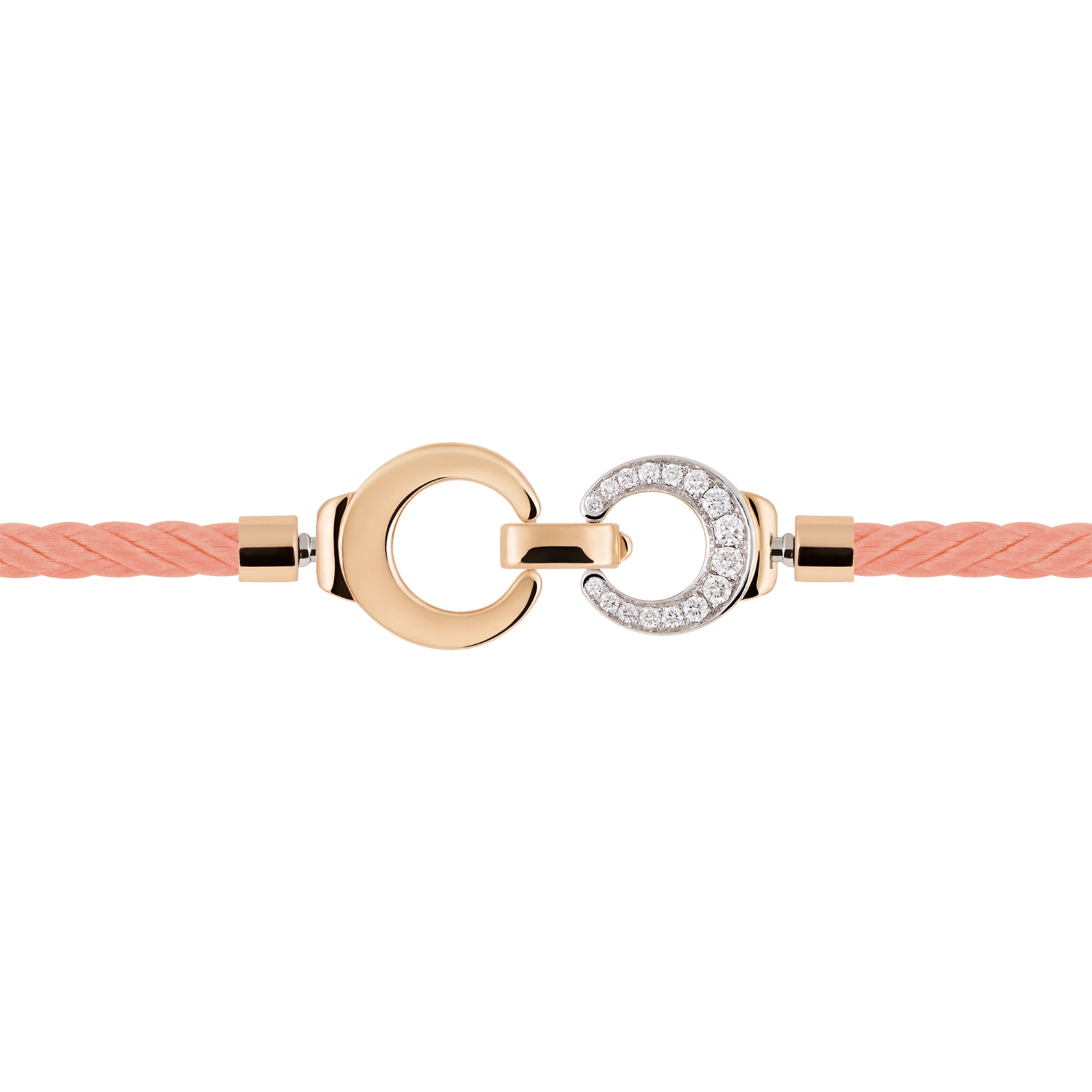 Al Coro Mezzaluna Attrae Armband - BACRMR18_BA16R_BA18R_BA11WSR (BA11WSR) aus Roségold mit Diamant und Saphir