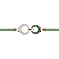 Al Coro Mezzaluna Attrae Armband - BACVLR18_BA15WR_BA18R_BA11WTR (BA11WTR) aus Roségold mit Diamant und Tsavorit