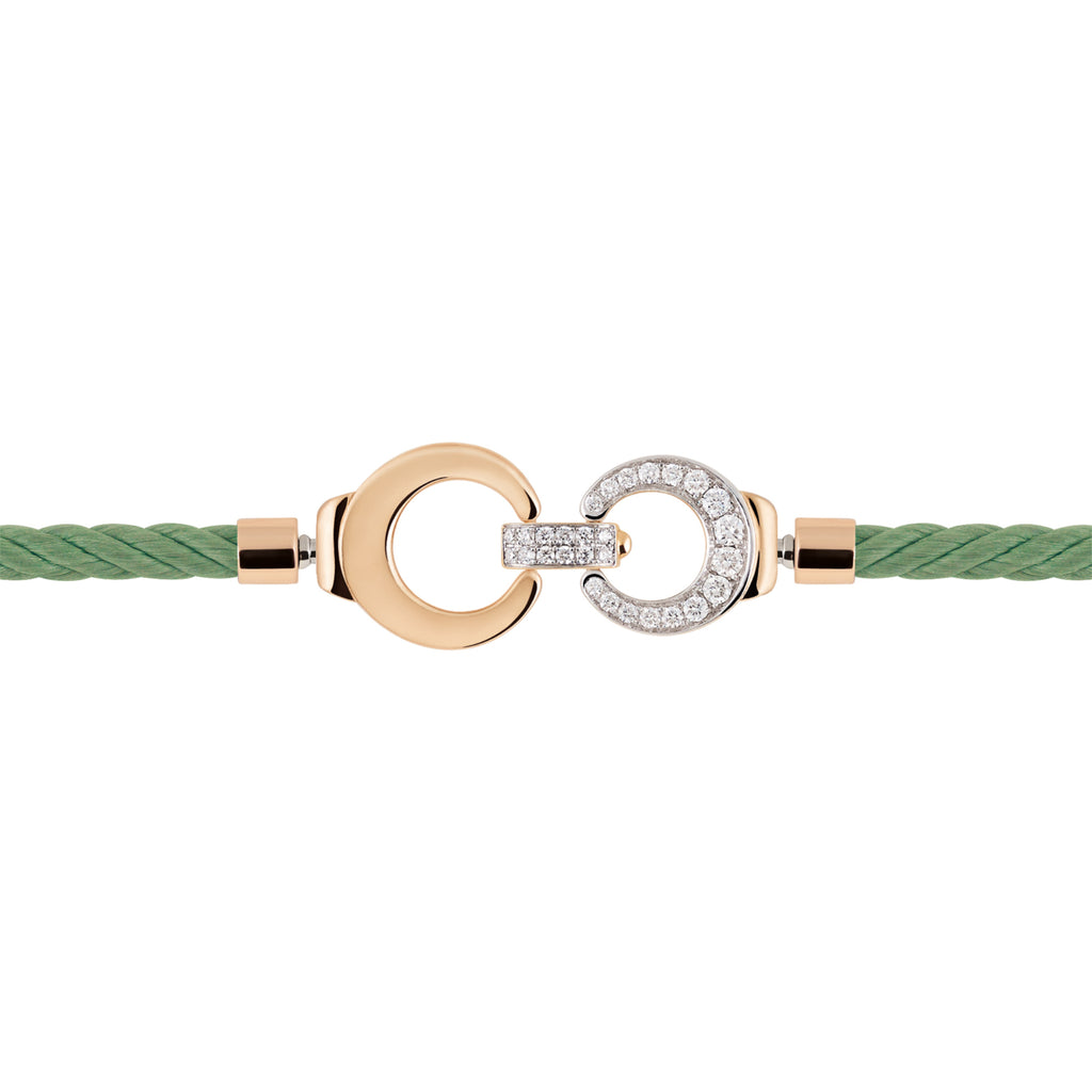 Al Coro Mezzaluna Attrae Armband - BACVLR18_BA15WR_BA18R_BA11WTR (BA11WTR) aus Roségold mit Diamant und Tsavorit