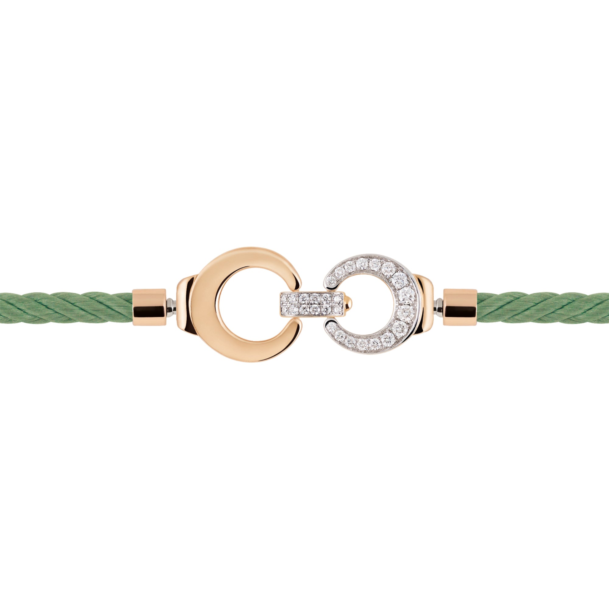 Al Coro Mezzaluna Attrae Armband - BACVLR18_BA15WR_BA18R_BA11WTR (BA11WTR) aus Roségold mit Diamant und Tsavorit