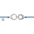 Al Coro Mezzaluna Attrae Armband - BAL3AAW18_BA15WW_BA18W_BA11WPW+ACW (ACW) aus Weißgold mit Diamant, Paraiba und Turmalin