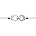 Al Coro Mezzaluna Attrae Armband - BAL3BPW18_BA16W_BA17W_BA11WPW (BA11WPW) aus Weißgold mit Diamant, Paraiba und Turmalin