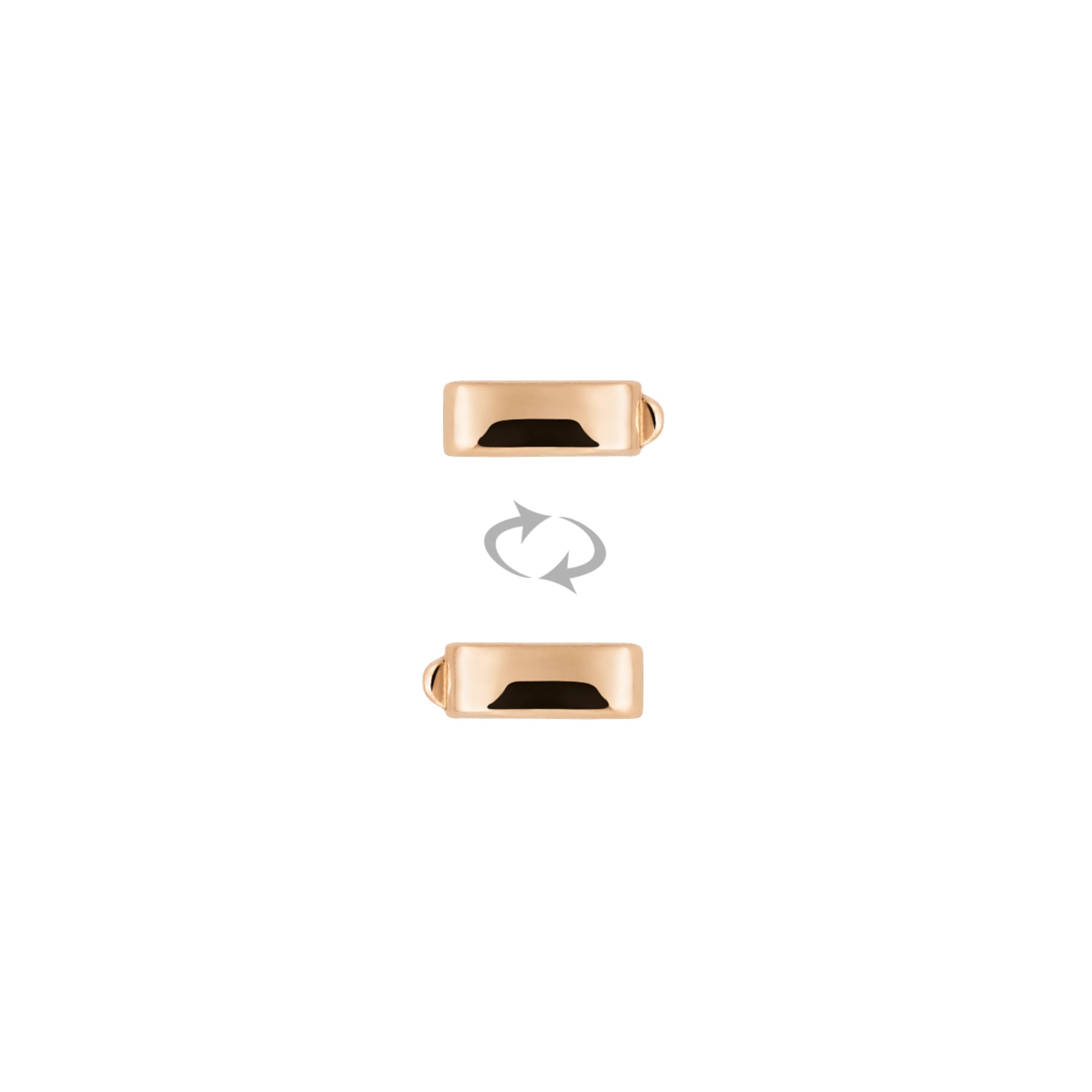 Al Coro Mezzaluna Attrae Armband - BAL3VER18_BA16R_BA17R_BA11WTR+ACR (ACR) aus Roségold mit Diamant und Tsavorit