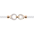 Al Coro Mezzaluna Attrae Armband - BAL4BPR18_BA15WR_BA17R_BA12WMOR (BA12WMOR) aus Roségold mit Diamant und Perlmutt