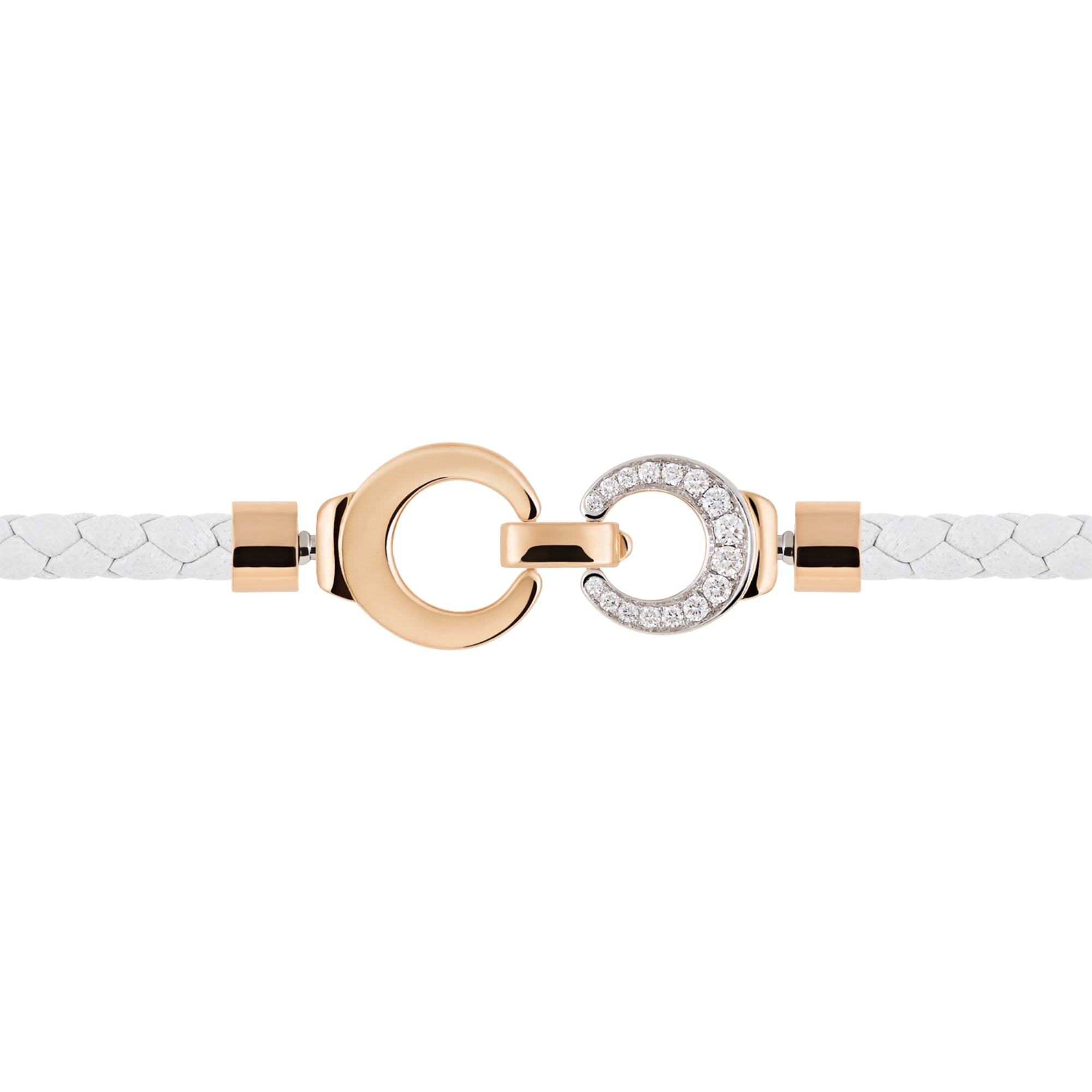 Al Coro Mezzaluna Attrae Armband - BAL4BPR18_BA15WR_BA17R_BA12WMOR (BA12WMOR) aus Roségold mit Diamant und Perlmutt