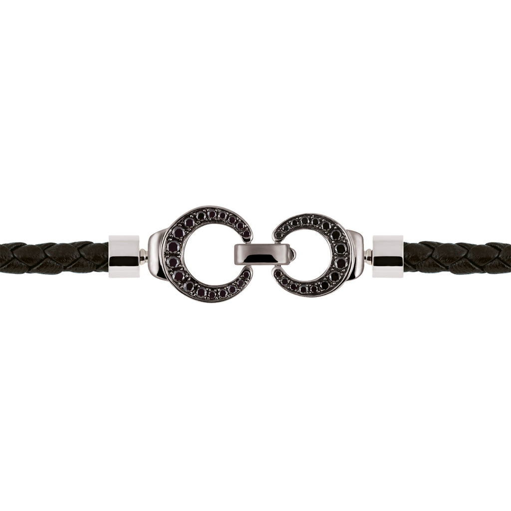 Al Coro Mezzaluna Attrae Armband - BAL4NOW18_BA15BSB_BA18BSB_BA10BSB+ACW (ACW) aus Weißgold mit Saphir