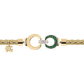 Al Coro Mezzaluna Attrae Armband - BAL4OY18_BA15WY_BA18Y_BA11WTR+ACY (ACY) aus Gelbgold mit Diamant und Tsavorit