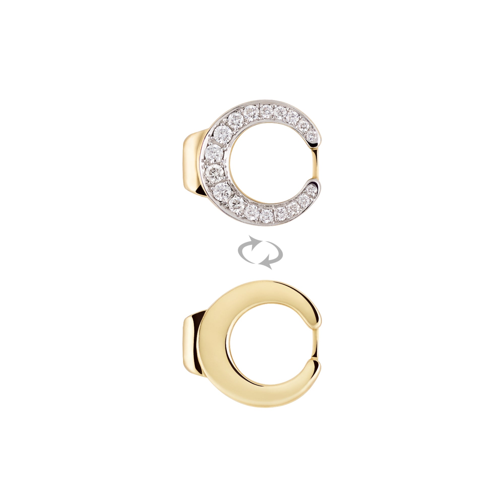Al Coro Mezzaluna Attrae Armband - BAL4OY18_BA15WY_BA18Y_BA11WTR+ACY (ACY) aus Gelbgold mit Diamant und Tsavorit