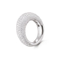 Al Coro O-Cellection Ring (R6664) aus Weißgold mit Diamant