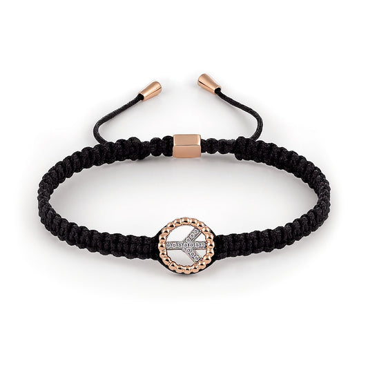 Al Coro Palladio Armband (NB3304R) aus Bicolor-Gold mit Diamant