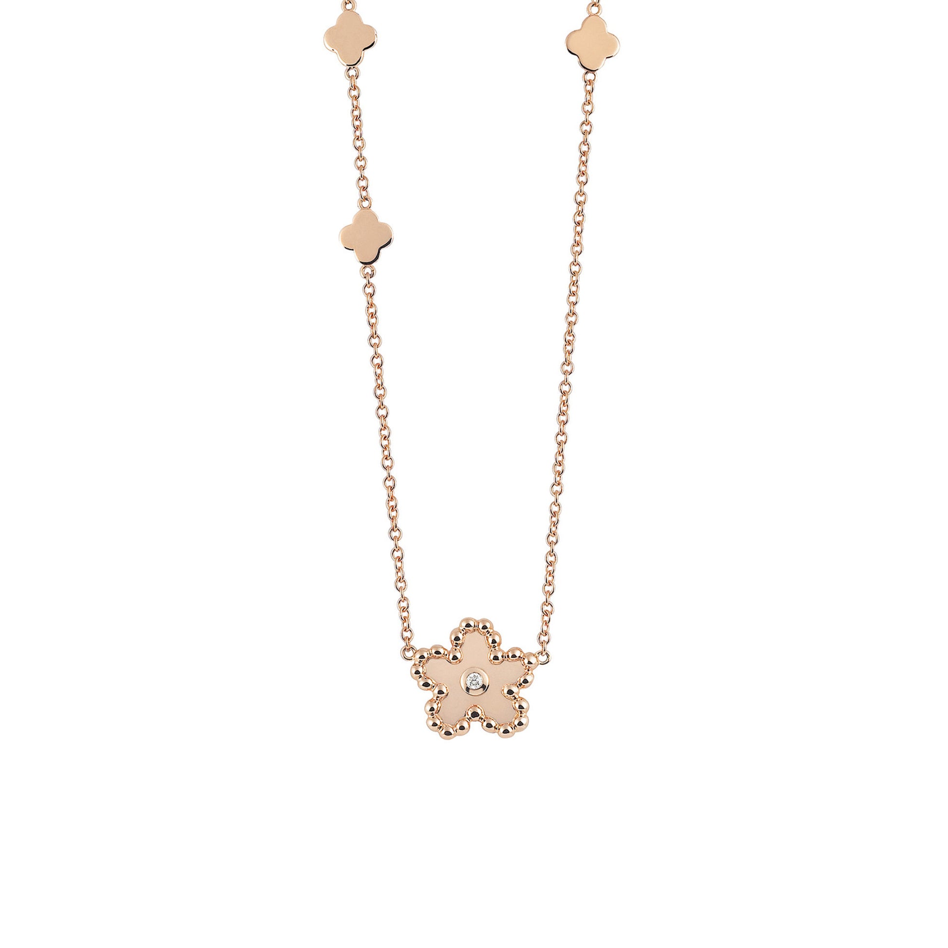 Al Coro Palladio Collier (C233R) mit Diamant