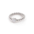 Al Coro Palladio Ring (NR3248W) aus Weißgold mit Diamant
