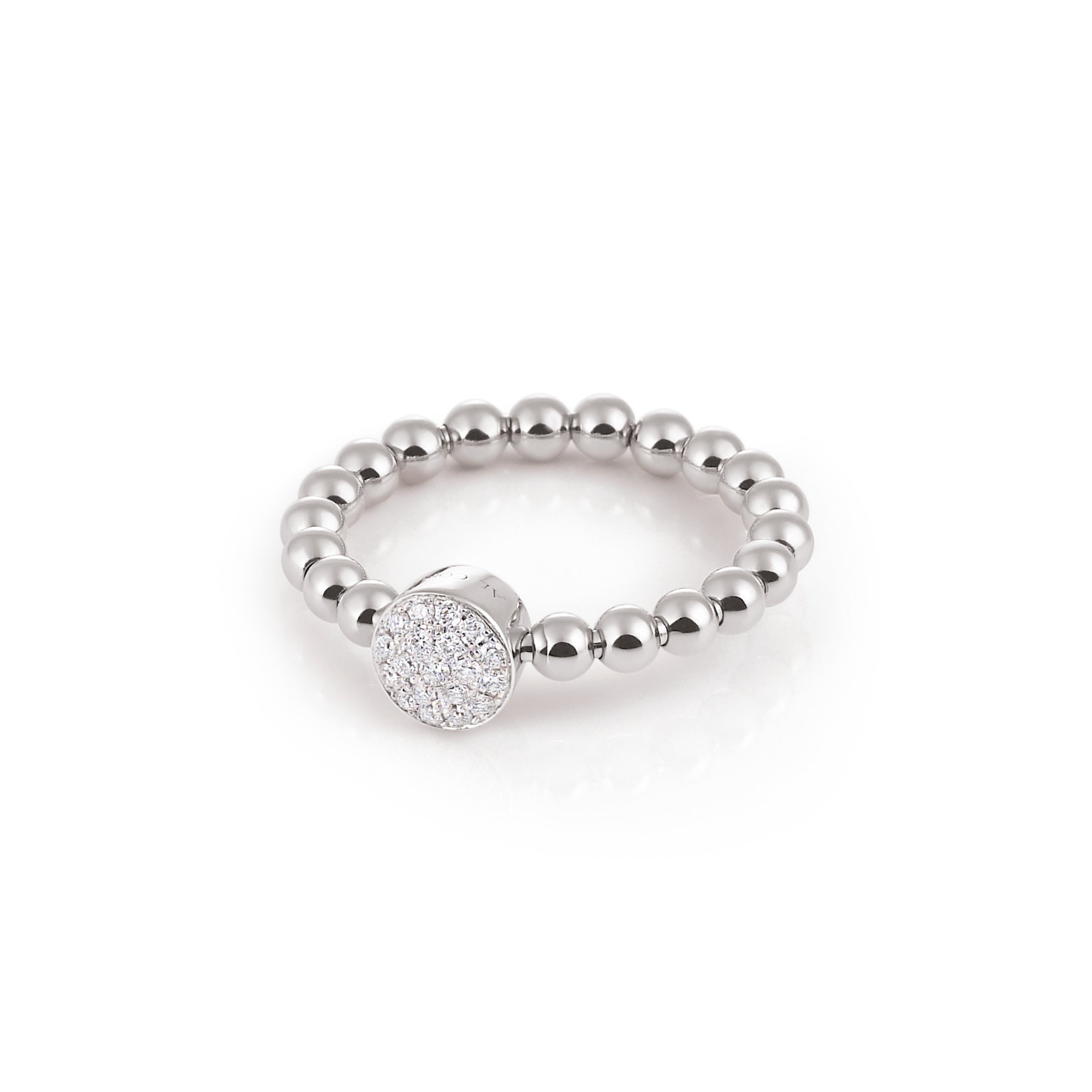 Al Coro Palladio Ring (NR3248W) aus Weißgold mit Diamant