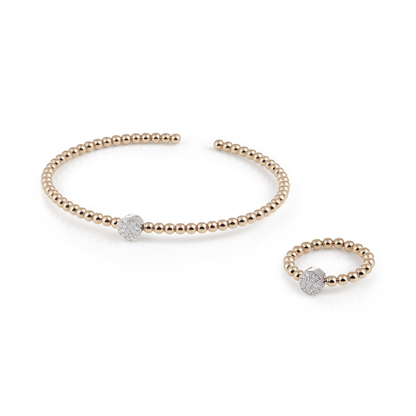 Al Coro Palladio Ring (NR3248WR) mit Diamant