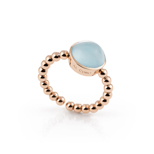 Al Coro Palladio Ring (NR938TR) mit Topas