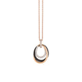 Al Coro Serenata Anhänger (NP719WR) aus Bicolor-Gold mit Diamant