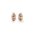 Al Coro Serenata Creolen (E2341WR) aus Bicolor-Gold mit Diamant