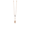Al Coro Serenata Halskette (C379WR) aus Bicolor-Gold mit Diamant