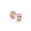Al Coro Serenata Ohrring (NE424R) aus Bicolor-Gold mit Diamant