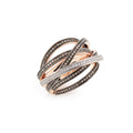 Al Coro Serenata Ring (NR869BWR) mit Diamant