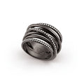 Al Coro Serenata Ring (R6405B) aus Weißgold mit Diamant