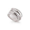 Al Coro Serenata Ring (R6405W) aus Weißgold mit Diamant