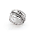 Al Coro Serenata Ring (R6405WB) aus Weißgold mit Diamant